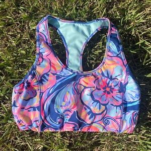 Lilly Pulitzer Luxletic Teegan Sports Bra Size Small